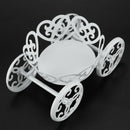 4pcs Mini White Dessert Stand with Premium Steel Material Cupcake Display,  N7R3