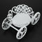 4pcs Mini White Dessert Stand with Premium Steel Material Cupcake Display,  N7R3