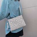 Women'S Single Shoulder Bag All-Match Summer Bag Paper Rope Hook Woven Bags