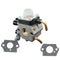 Carburetor Carb Kit For Stihl FS38 FS45 FS46 FS55 FS74-FS76 FS80 Trimmer new hot