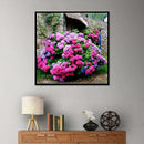 5D Full Round Drill Diamond Painting diy Flowers Needlework Decor (C1277)