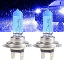2pcs H7 1000lm Car LED Fog Lamp Headlamp Headlight Bulb Low Beam 6000K Blue