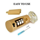 Wine Bottle Lights with Cork Lights for Bottle 6 Pack 6.5ft 20 LED Bottle L