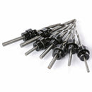 22 pcs Countersunk Drill Bit Set with Depth Adjustable stop wood countersun