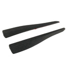 2 Pcs Carbon Style Bumper Lip Corner Side Scrach Protector Strip Guard vcd