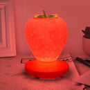 New Children Cartoon Usb Charging Fruit Strawberry Led Lighting Night Light B9E2