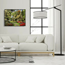 Hand Painted Artwork Frameless DIY Village House Painting By Numbers Craft