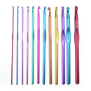 63Pcs Portable Crochet Hooks Needles DIY Craft Set Knitting Yarn Organizer Kit E