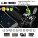 Bluetooth Car Kit MP3 Player FM Transmitter Wireless Radio Adapter USB Charger
