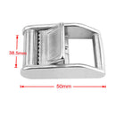 Tie Down Straps Cam Buckle 38mm , Heavy Duty Lashing Straps Adjustable Cambuckle