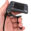 2 in 1 Acoustic Guitar Tuner Capo Bass Quick Change Tuning Clamp Tuner