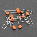 300pcs Ceramic Capacitor Assortment Set 2PF-0.1UF 30 Values in Separate Bags