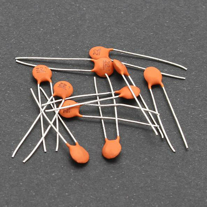 300pcs Ceramic Capacitor Assortment Set 2PF-0.1UF 30 Values in Separate Bags