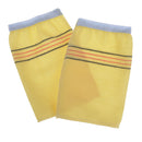 2Pcs/Set Disposable Scrub Mitt Magic Peeling Glove Exfoliating Tan RemovaJC3C