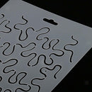 Plastic Quilting Stencil Template Tool for DIY Patchwork Sewing Craft
