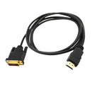 1 Piece Adapter Cable HDMI to DVI, Male to Male Cable with 1080P-1.8m for