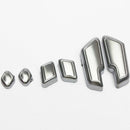 6Pcs Chrome Car Door Seat Adjust Buttons Switch For Mercedes-Benz E Class W O9Y8