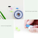 20pcs Self-adhesive Wire Retainer Clip Desktop Organizer Solid Line Clamp F
