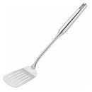 Stainless Steel Flat Fish Slice Frying Spatula Leaky Shovel for Kitchen Barbecue
