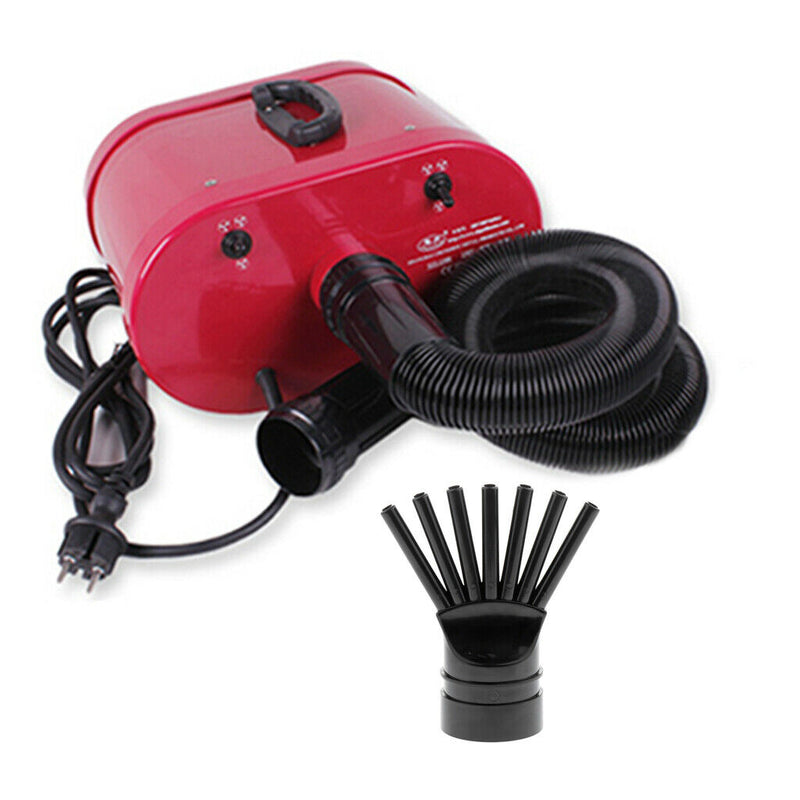 2 Pieces Professional Dog Grooming Dryer Nozzle, Pet Hair Blower Connector