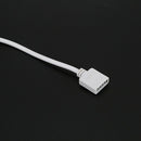 1 to 2 Female 5 Pin Flexible Connector RGBW LED Strip Splitter Cable White