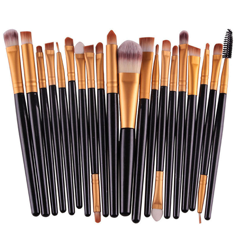 20pcs Makeup Blending Brushes Set Face Powder Foundation Eyeshadow Lip Brush