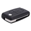 Flip Folding Remote Car Keyless Key Case Shell for PEUGEOT 407 307 308 607  G6U6