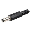 50 Pcs 5.5x2.5mm Male Solder DC Power Barrel Tip Plug Jack Straight Connect
