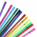 12 Colors Marker Set Highlighter Stationery Sketch Markers Washable Waterco M6N5