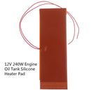 12V 240W 10x30cm Engine Oil Tank Silicone Heater Pad Rubber Heating Mat Warmi OZ