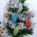 Shiny Glitter Pinecone Hanging Home Xmas Party Ornament Decor Christmas A