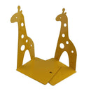 Cute Cartoon Giraffe Shape Non Skid Bookends Bookends for Shelves for Kids  C3A6