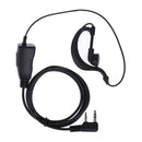 2 Pin Earpiece Mic PTT Headset for BAOFENG Kenwood Retevis Two Way Radios