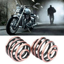 2 Pieces Seat Springs Motorcycle Parts Barrel Coiled Solo Seat Springs Moun