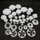 33pcs Sugarcraft Cake Decorating Fondant Plunger Cutters Cookies Tools Mold DIY