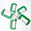 Heavy Duty C Clamp G Clamp Iron Frame With Steel Spindle & Handle 2 Inch