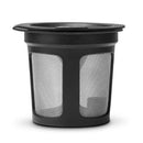 Coffee Filter Capsule Plastic Reusable Filter Cup Kitchen Gadgets (Black) A