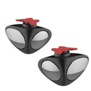 1PCS Black Left Rearview Mirror Wide Convex Car Blind Spot Side View Mirror CX