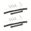 4x RC Metal Steering Rod Tie Links for Axial SCX24 AXI00002 Car Spare Parts