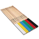 1 pair 40.6cm drum sticks 7a wood drum sticks for beginner and children LJ