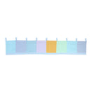 Baby Lace Shade Curtain Sea Land And Air Beach Curtain (Blue)