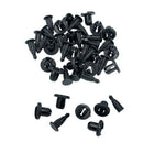 40pcs Push-type Plastic Bumper Fender Rivet Clips +1pcs Steel Fastener Remo
