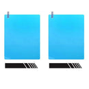 Car Side Window Rainproof Films+Rearview Mirror Styling Stickers Decals