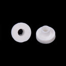 100x TO-3P TO-247 White Silicone particle Transistor Plastic Washer Insulation â€¦