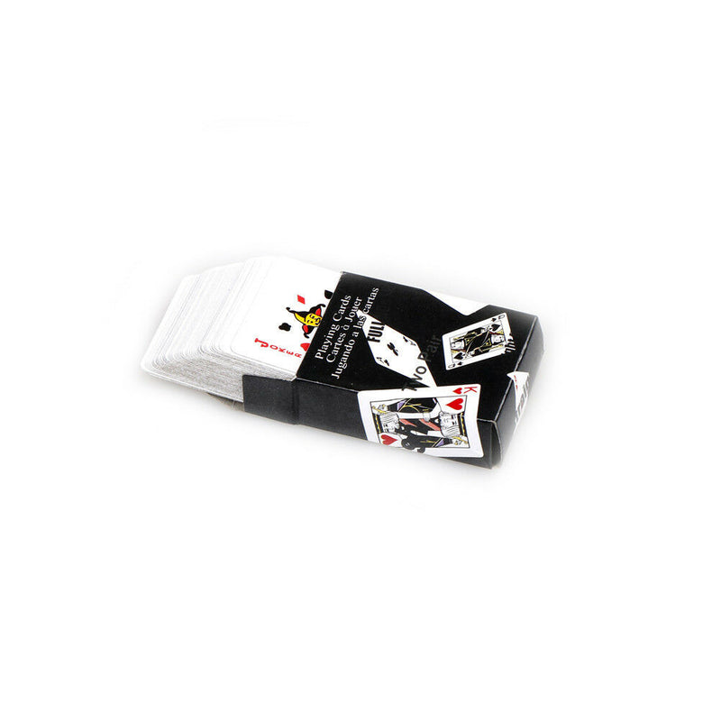 1 set Cute Mini Poker Small Playing Cards Funny Travel Game 5.3*3.8cm   LJ