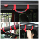 4 x Roll Bar Grab Handles Grip Handle For Jeep Wrangler YJ TJ JK JK JL JLU  X1R3