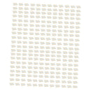 240 Pack 24 Values Resistors Metal Film 1/4W Kit / Assortment / Mix