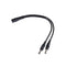5.5x2.1mm 1Male  To 2 Female Plug DC Power Splitter Adapter For TV Camera CableJ