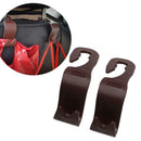 8pcs Universal Car Auto Back Seat Hook Hanger Bag Coat Purse Organizer Holder