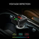 Car FM Transmitter Bluetooth MP3 Player Handsfree 2 USB Fast Charger Wireless